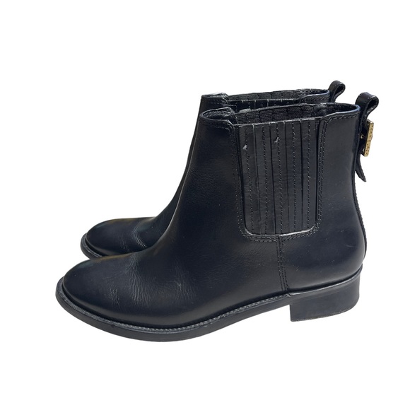 Tory Burch The Wade Black Chelsea Ankle Booties 6 - Picture 5 of 10